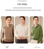 Women's 2024 Thickened Cashmere Half-Button Hoodie Sweater - Casual, Versatile Knit Outerwear