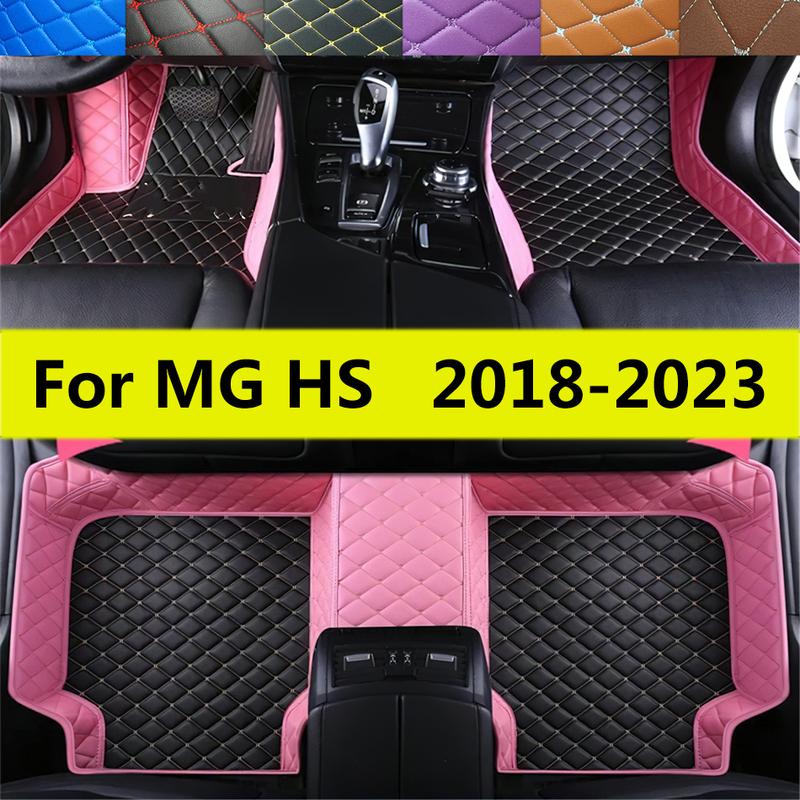 Автомобильные коврики для MG HS 2018 Автоаксессуары для интерьера Водонепроницаемые PU-кожаные коврики для ног
