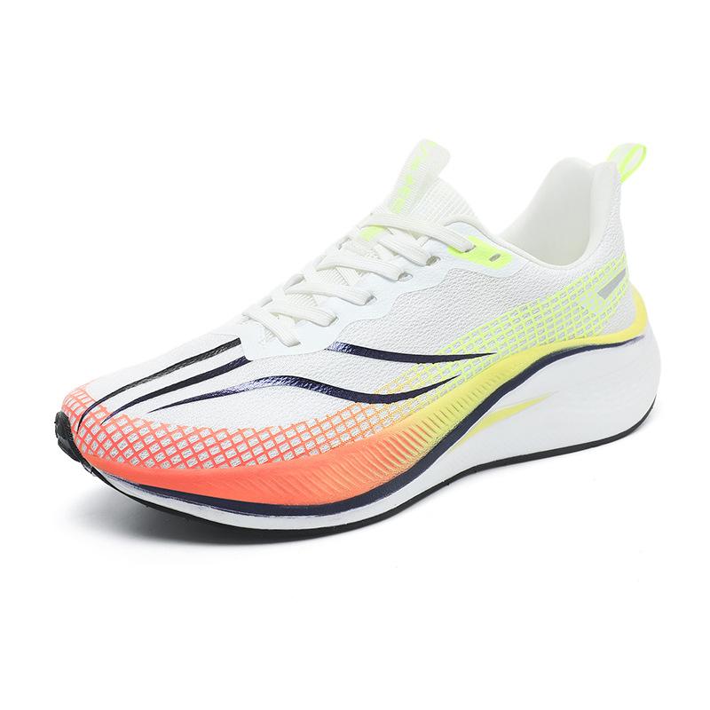 Мужская обувь, новые большие размеры, легкие, Flying Mesh Red Rabbit 7, амортизирующие и дышащие, повседневные спортивные кроссовки, мужские кроссовки для бега из углеродного волокна