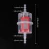 1 Pc Universal Plastic Diesel Vehicles Fuel Filter Inline 6Mm 8Mm Pipe Hose For Car Truck Motorcycle Scooter Parts Accessories