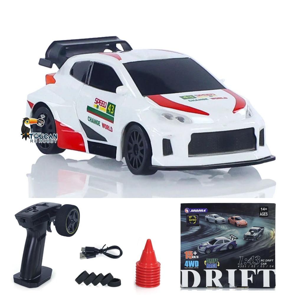 РАСПРОДАЖА 4WD RTR 1/43 Радиоуправляемая скоростная машинка RC Полный привод Радиоуправление 2,4 ГГц Мини-гоночная дрифт-машинка Игрушки Высокоскоростная модель Подарок Хобби