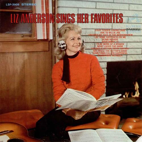 LP Пластинка ЛИЗ АНДЕРСОН - Поет свои любимые песни LSP3908 RCA 1968 США Фолк Б/У