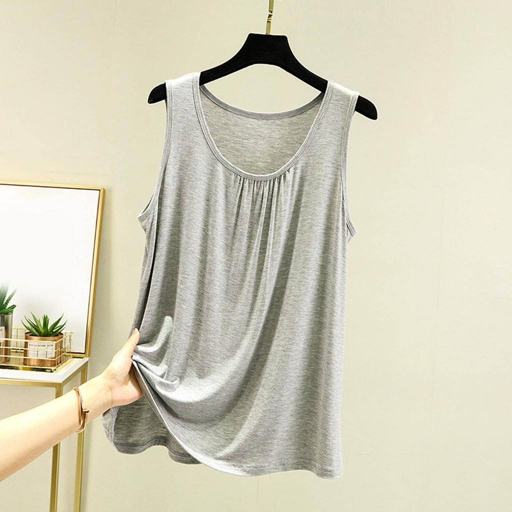 Женский свободный повседневный и удобный летний внутренний длинный однотонный базовый жилет