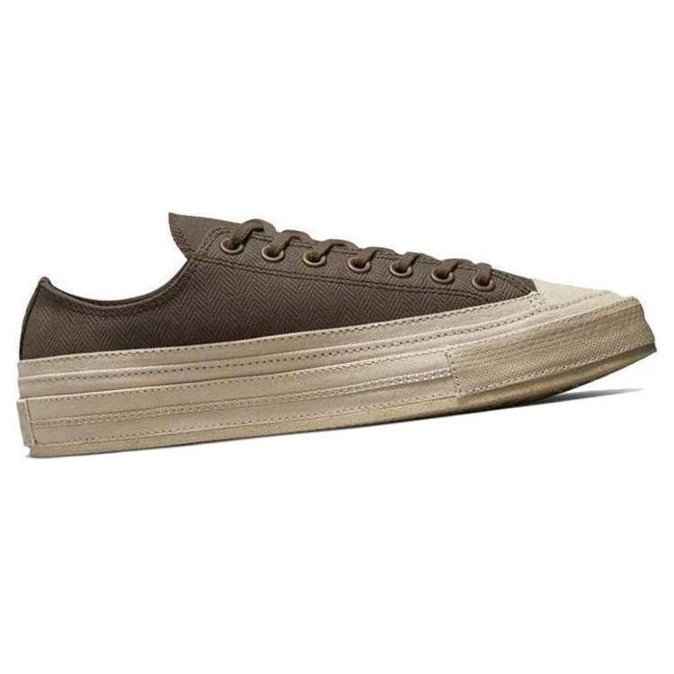 Converse Кроссовки унисекс Chuck 70 Ox с узором «елочка» Brown Engine-Smoke Toad A03662C