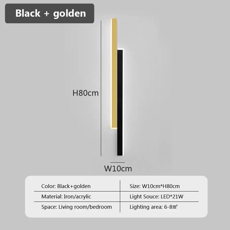 Modern LED Wall Lamps for Living Dining Room Bedroom Bedside Stairs Hotel Entry Aisle Sofa Background Home Decorate Wall Sconce
