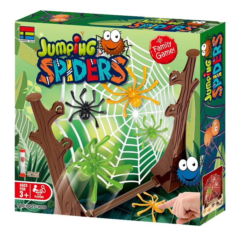 Bouncing Spider Board Game toys Party Entertainment Parent-Child Family Interaction Bouncing Hanging Desktop Game For Kids gifts