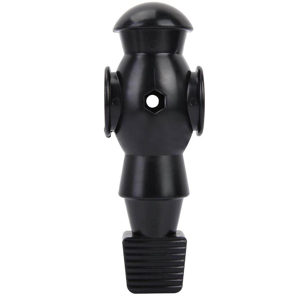 2Pcs Table Football Men Player Foosball Soccer Machine Replacement Dolls Indoor Games(Black)