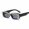 Fashion Square Pc Sunglasses With Uv400 Protection For Travel And Party