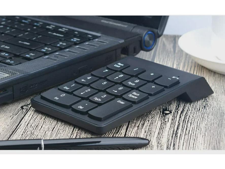 Беспроводная цифровая клавиатура 2.4G для бухгалтерского учета и офисного использования