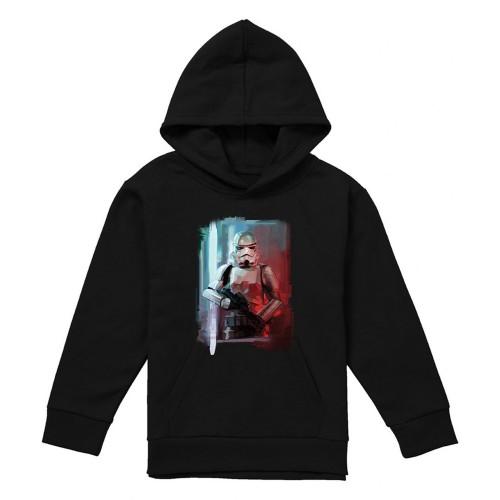 Star Wars: Obi-Wan Kenobi Childrens/Kids Stormtrooper Painted Hoodie