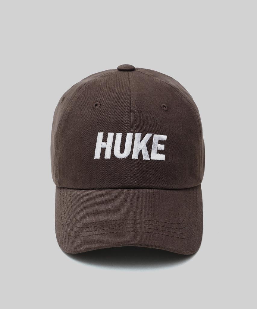 Бейсболка с логотипом HUKE (коричневый)