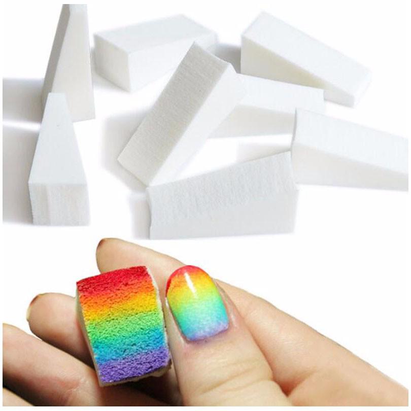 ROSALIND 8 шт./компл. маникюрный дизайн ногтей DIY креативный градиент треугольной губки для ногтей