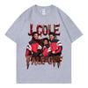 Rapper J Cole The Fall Off Tour 2026 Tshirt Streetwear Fashion Hip Hop Short Sleeve Tshirts Men Women Casual Cotton T Shirts