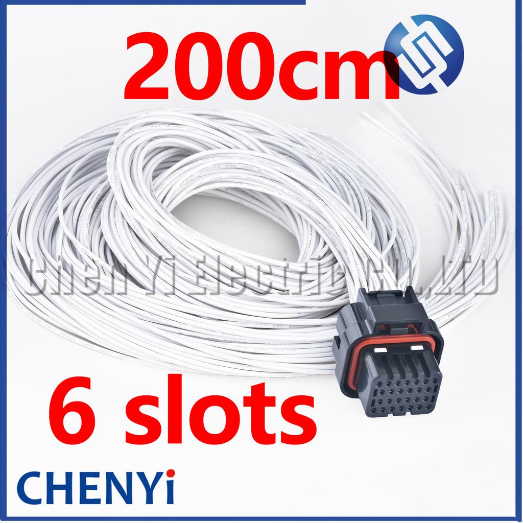26 Pin Auto ECU Computer Connector Oil Gas Electrical Plug 3-1437290-7 3-1437290-8 1473416-1 1473416-2 With 30cm or 200cm Wires