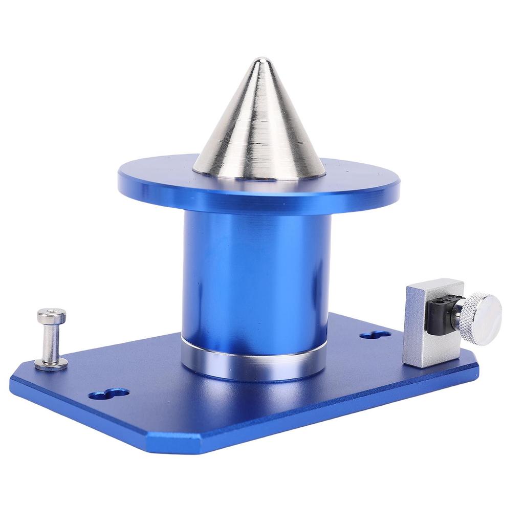 Lawn Mower Blade Balancer Metal Built In Strong Magnet Efficient Alignment Adjustable Wall Mount Blade Balancing Tool