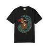 Rift Rider Cosmic Western Graphic T-Shirt Black Front Print Comfort Colors 1717