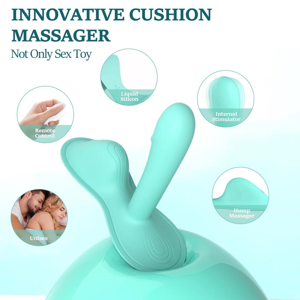 APP/remote Control Mode Vibrating Anal Plug for Women Wearable Clitoral Stimulator Vaginal Massage Cushion Masturbator