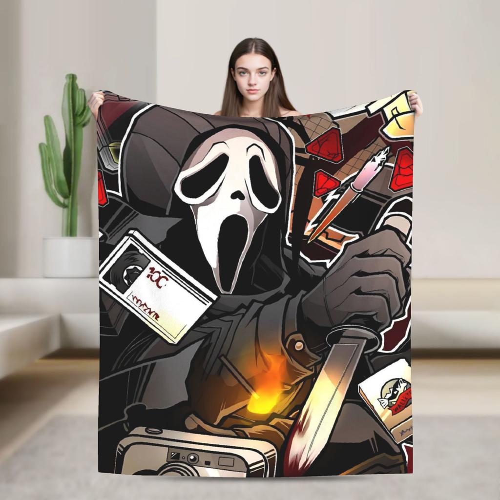 Плед Dead by Daylight Качественный Мягкий Плед Зимний Детский Диван Стул Удобное Покрывало