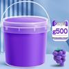 Белая Детская Глина 500 Штук в Ведерке: Без запаха, Мягкие, Для творчества и Школьные игрушки
