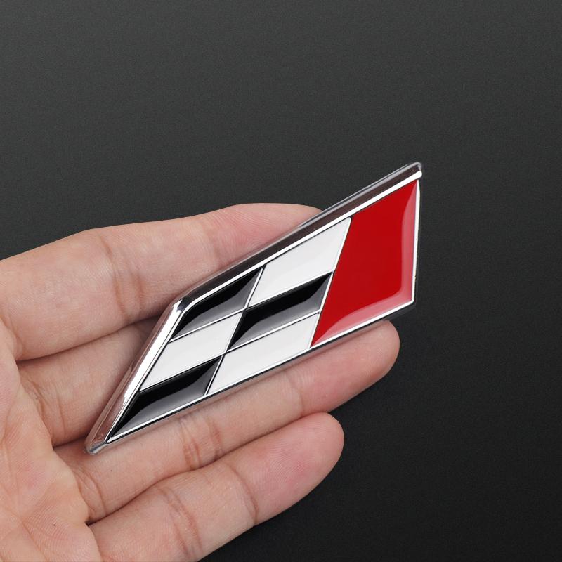 vhzh5 Car Styling Metal Auto Front Grille Emblem Stickers Decoration For Seat Cupra FR Leon Ibiza Ateca Born E-Racer Formentor Tarraco