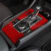BDN1 For Mazda 3 Axela 2019 2020 2021 2022 2023 2024 2025 Central Console Gear Shift Panel Top Suede Sticker Car Interior Trim