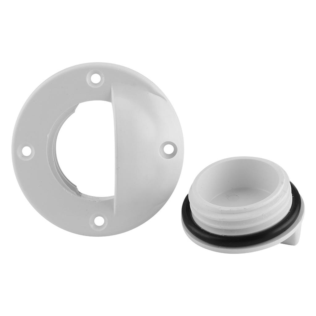 Universal Transom Drain Scupper Valve Deck Mount Bung Stopper Marine Boat Accessories