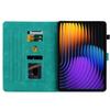 Чехол для Xiaomi Poco Pad X1/Pad 8 Pro/Pad 8/Pad 7 Pro/Pad 7 с принтом цветка лилии, слотами для карт, кожаная обложка для планшета
