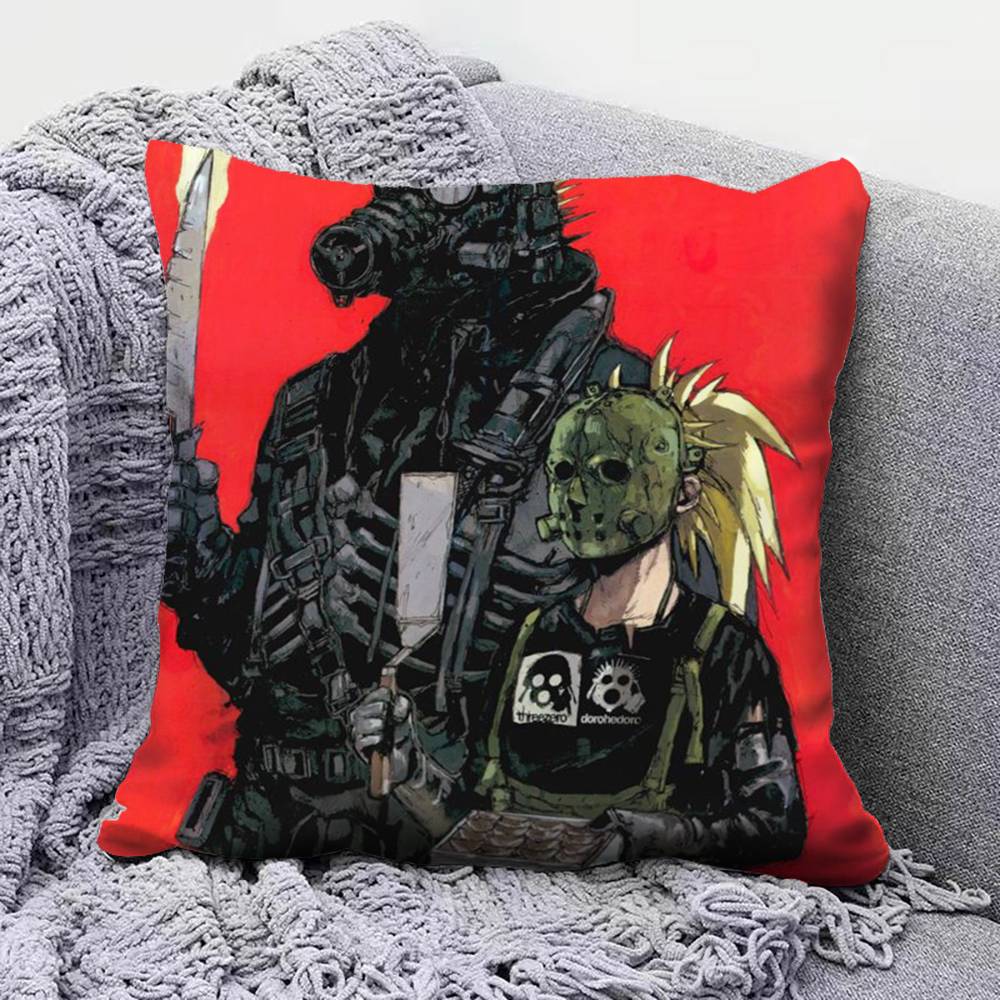Манга Аниме Dorohedoro Наволочки Домашние Чехлы для Подушек на Диван и Декоративные На заказ