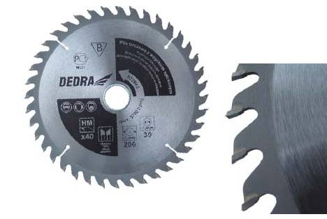 Dedra H19040 Cutting Disc 190 X 30 24 Teeth 1 Pc