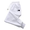 Women's Heart Print Sweatpants All Season Daily Sporty Jogging Pants Ladies Home Outdoor Yoga Exercise Versatile Trousers