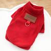 Dog Hoodies for Small Dogs Solid Plaid Polo Dog Clothes Winter Warm Coat Fleece Puppy Sweatshirt Chihuahua Dachshund Pullovers