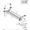 513194 5131F8 5131A9 Для Peugeot 206 207 Citroen C2 автомобиля задний мост блок-амортизатор задняя подвеска резиновая втулка втулка заднего моста