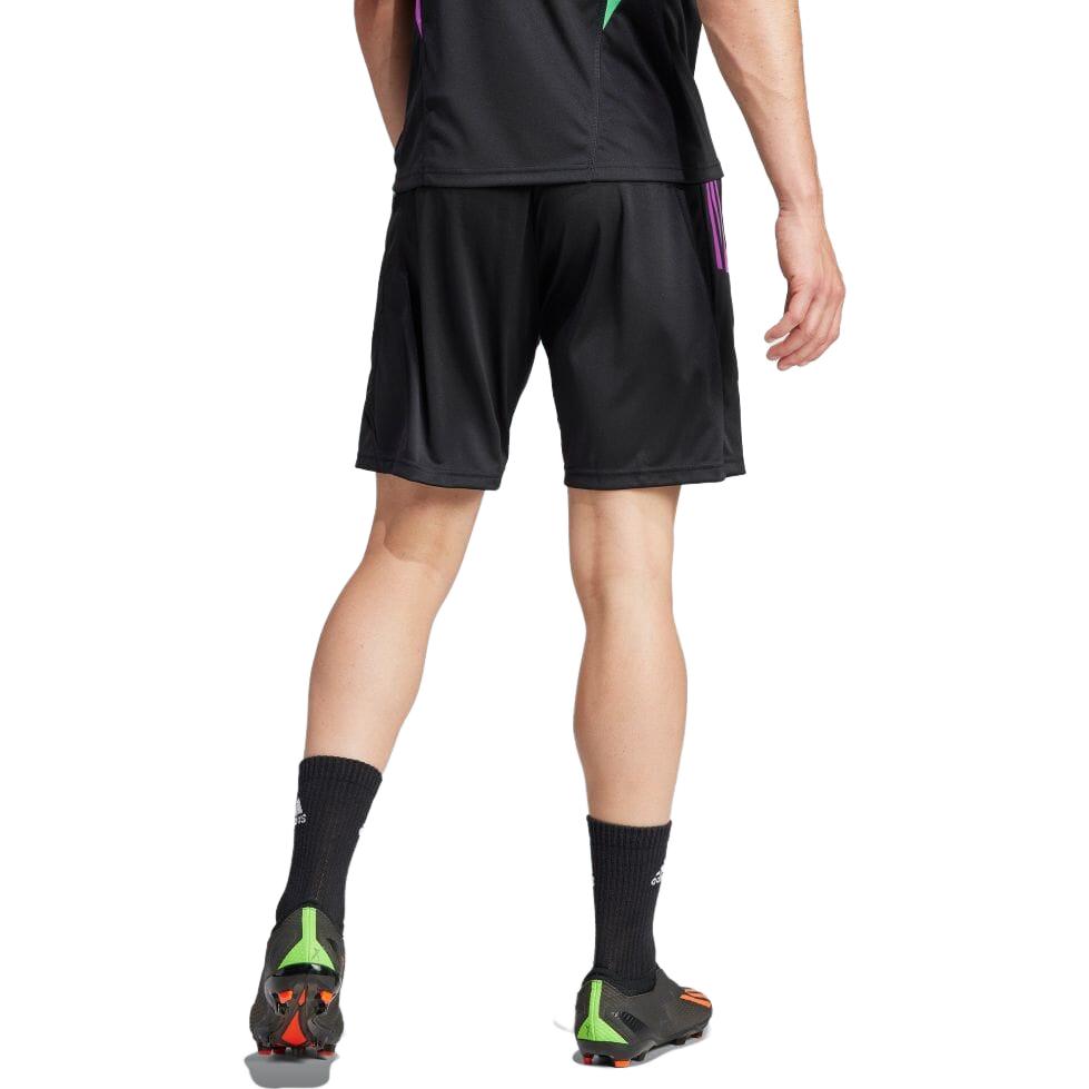 adidas SS23 Однотонные футбольные брюки с эластичной резинкой на талии, сезон 23/24, мужские брюки Bayern Munich, черные IB1538