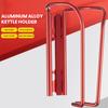 Bike Bottle Holder Aluminum Alloy Bicycle Kettle Cage Rustproof Easy To Install Universal Road Mountain Bike Water Bottle Rack