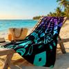 Roblox Customize Text Beach Towel Super Soft Absorbent Suitable for Sports Travel Swimming Yoga Bathroom Beach And Pool
