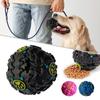 Fun Pet Dog Giggle Ball Tough Treat Sound Activity Training Squeaky Chew Toys