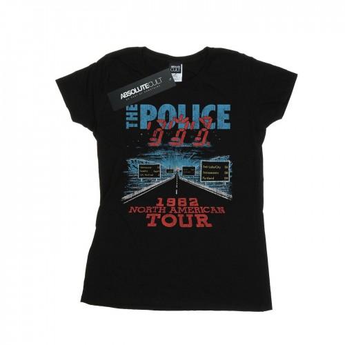 The Police Womens/Ladies North American Tour V2 Cotton T-Shirt