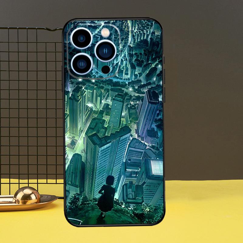Чехол для телефона «Призрак в доспехах» в стиле аниме для iPhone 12 13 Mini 11 14 Pro Max X XS XR Max 7 8 Plus SE, мягкий чехол Fundas