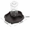 Removable Turtle Feeding Dish Large Capacity Small Pet Bowl New Reptile Feeder  Pet Supplies