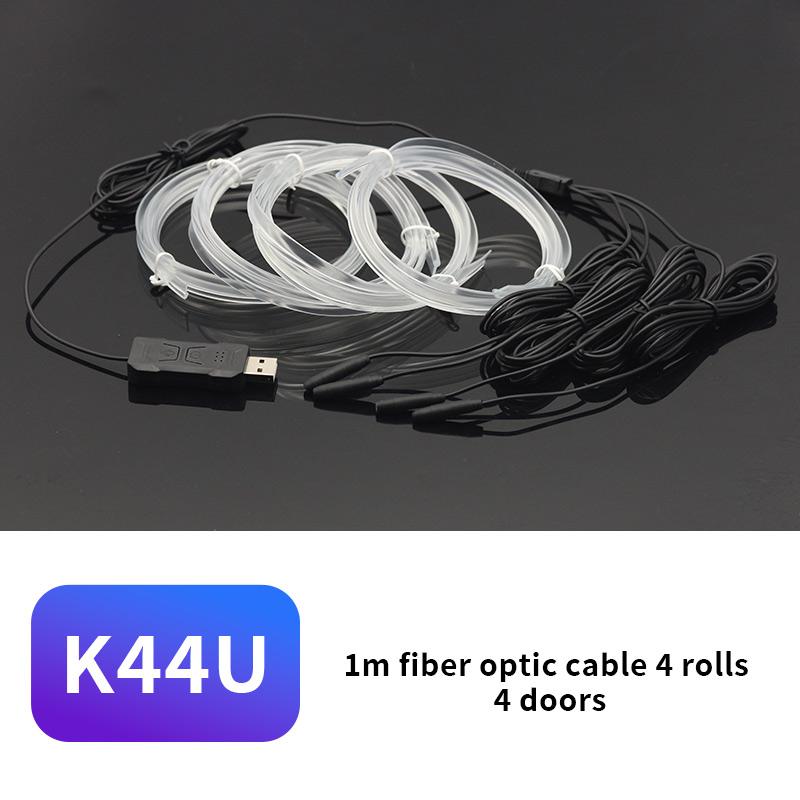 Cold Light Decorative Lamp Strips for Car Interior Dashboard Console Ambient LED Lights with 1-5M Options