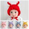 Warm Baby Hat Woolen Ear Protection Cap Cute Baby Woolen Hat  Winter