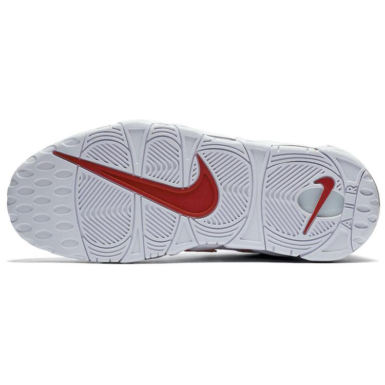 Новые Nike Air More Uptempo Белые Красный Контур 921948-102