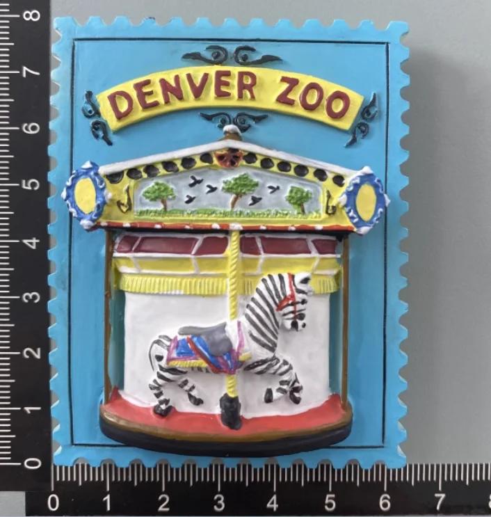 Магниты на холодильник США Вашингтон, округ Колумбия. культурный ландшафт туристические сувениры расписанные вручную магнитные наклейки на холодильник коллекция