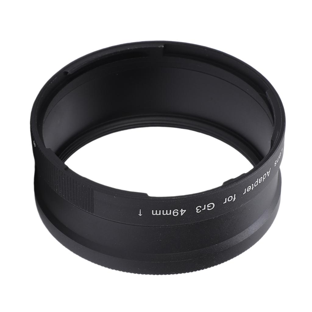 49-мм адаптер-кольцо для сменного фильтра объектива для камеры Ricoh GR3 для конверсионного объектива GA1 Цифровой фотоаппарат Фильтр объектива