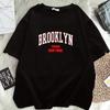 Summer Brooklyn New York T-Shirt Women Short Sleeve Cotton Tshirt  Hip Hop Tops Tees Women Tshirts Y2k Clothes Tees Oversize