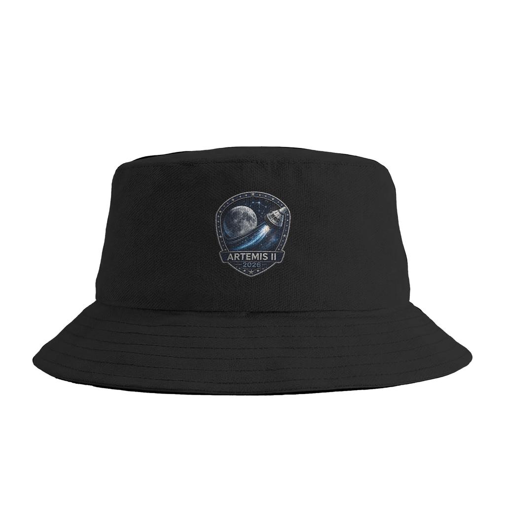 artemis ii () Bucket Hat Hip Hop FisherUnisex Caps Foldable Fishing Sun Hats For Unisex Women Korean Custom DIY Cap