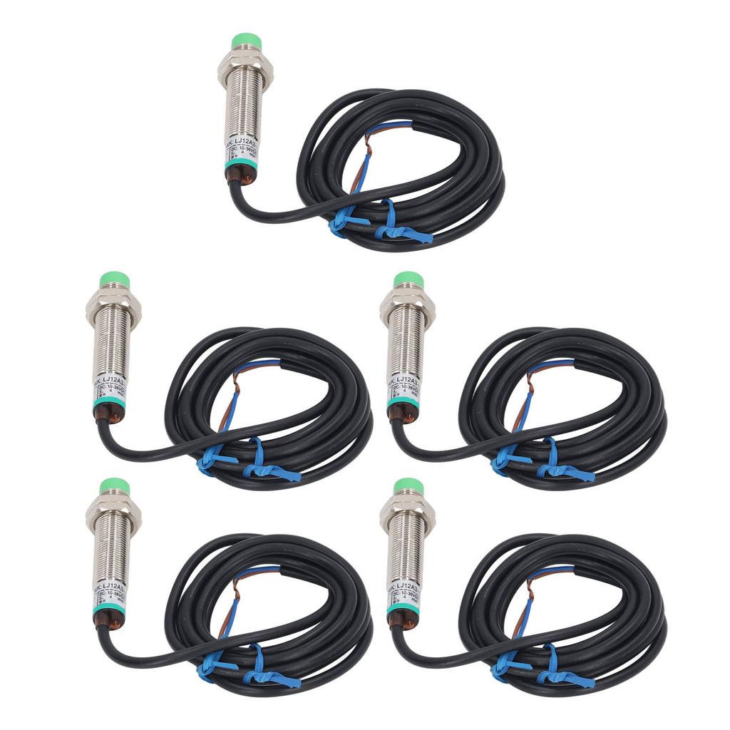 5PCS 2 Wire NO Proximity Switch Distance Detection Approach Sensor Normally Open 10‑36VDC