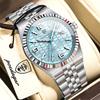 POEDAGAR Fashion Men Watch Waterproof Luminous Date Luxury Male Clock Stainless Steel Quartz Business Men's Watches Reloj Hombre