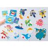 Super Wings Bath Play Sticker, Korean Bath Toys