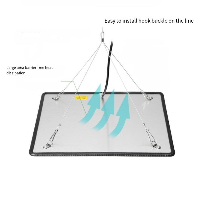 1 шт., полный спектр роста растений, светодиодная квантовая панель, подвесная теплица, суккулент, цветок, палатка, семена, заполняющий свет